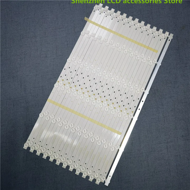 for 6Leds HL-00320A30-0601S-07 A1 2 6 silver IP-LE32/495523 LCD TV backlight bar 575mm 6lamp 6V 100%NEW