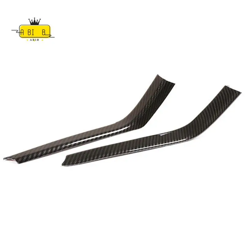 

ABIB -Car Center Cup Holder Side Strip Trim Sticker Interior Replacement Parts For Mercedes Benz GLE GL GLS ML W166 Coupe C292 X