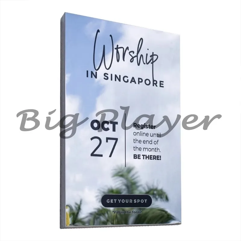 

INS Wind Зеркальная табличка из нержавеющей стали Индивидуальная вывеска для интернет-кофейни знаменитостей