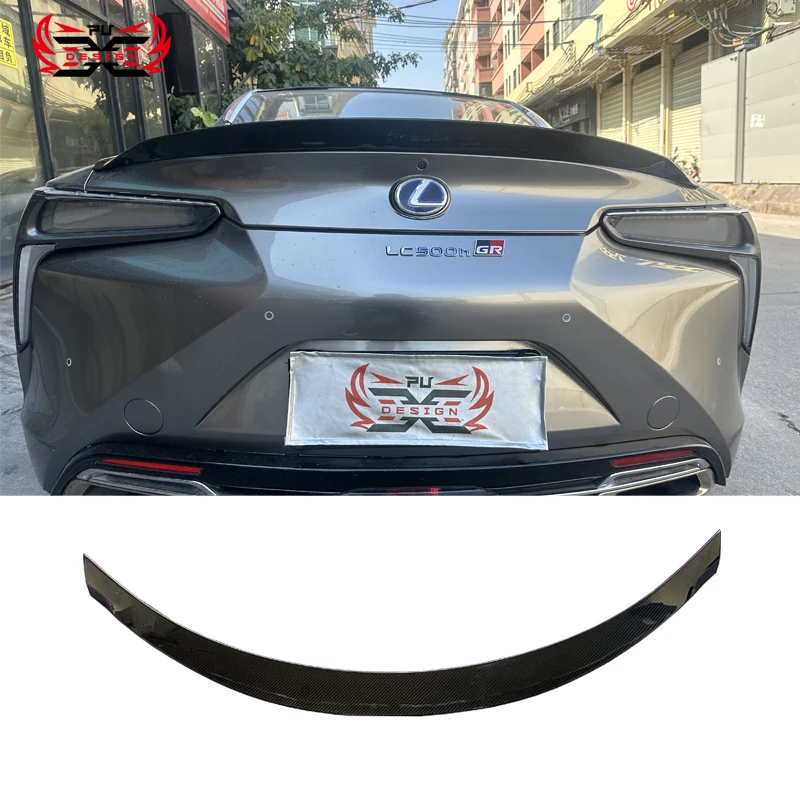 For Lexus LC500 LC500H Dry Carbon Fiber ART style Rear Wing Spoiler Body Kits