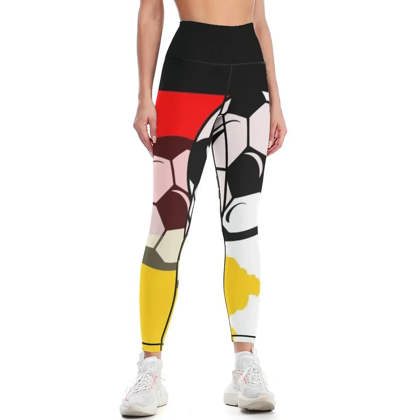 

German Fussball Leggings sports for gym sport pants workout shorts workout clothes for Womens Leggings