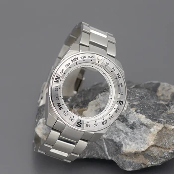 İzle Vaka Tasarımı King Samurai Serisi Erkek Saat SRPF33K1 SRPF39K1 Paslanmaz Çelik Safir Cam Fit 7s26 4R35 4R36 NH35 NH36