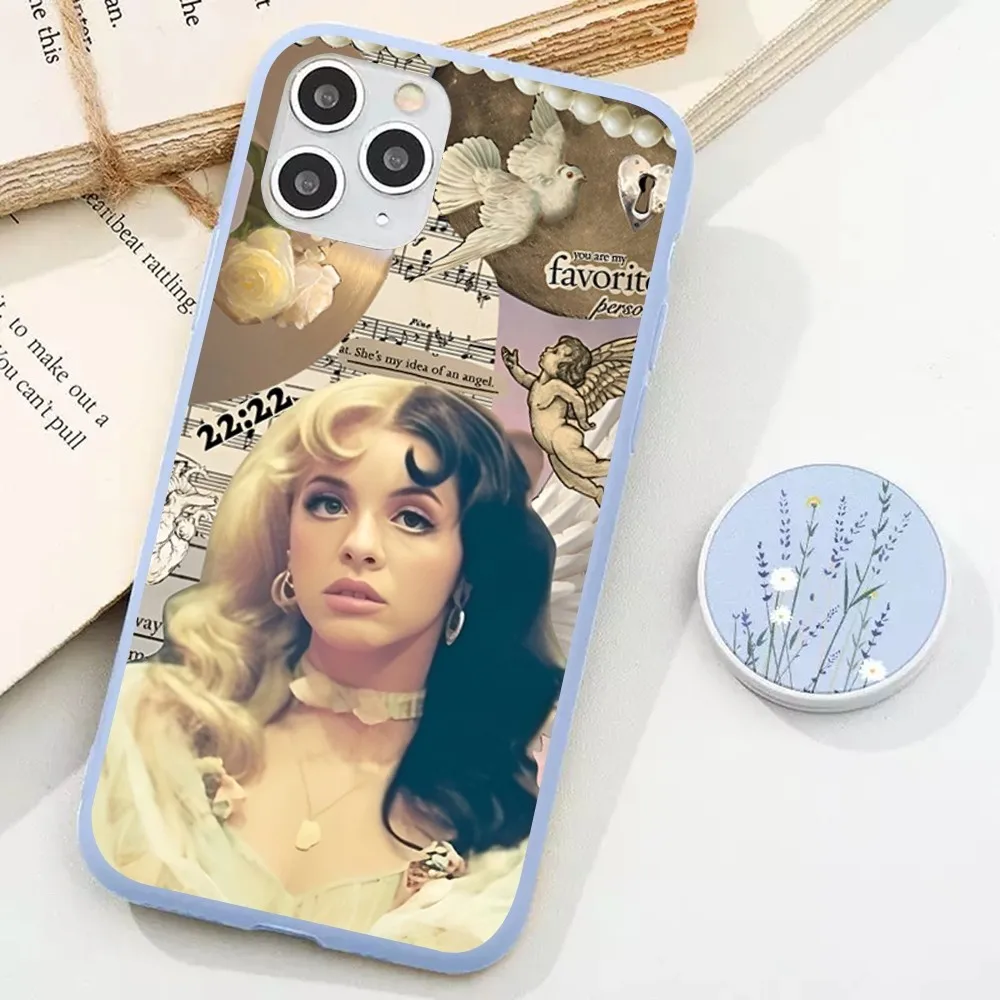 

Girl Singer Melanie Martinez Phone Case For IPhone 14 11 12 13 Mini Pro Xs Max 8 7 6 6S Plus X XR Solid Candy Color Case
