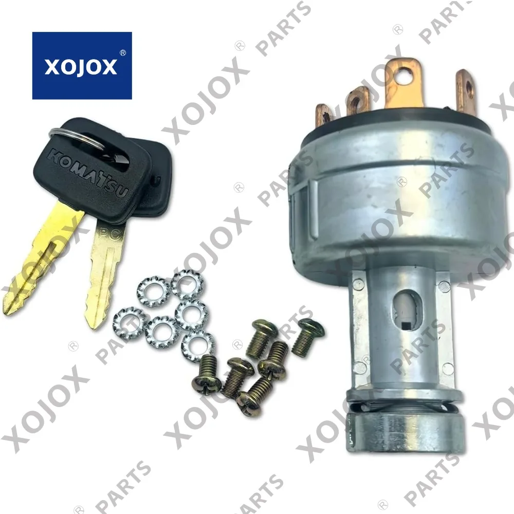 

XOJOX 08086-10000 20Y-06-24680 Ignition Starter Switch Compatible with John Deere Kubota Yanmar 650 750 850 950 1050 1250 1450 1