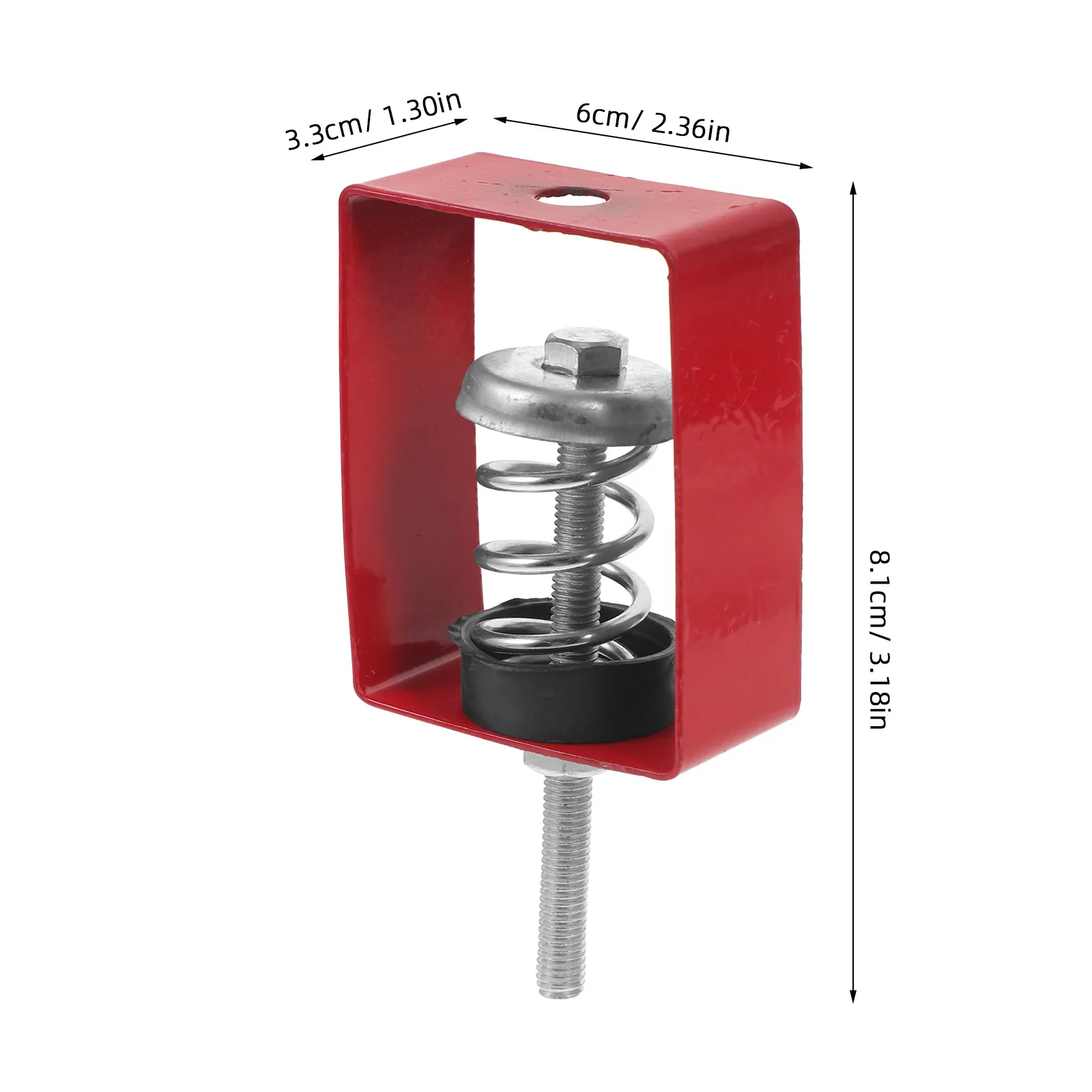 Professional Spring Vibration Isolator Hanger Galvanized Steel Rubber Construction Easy Install for Meeting Room