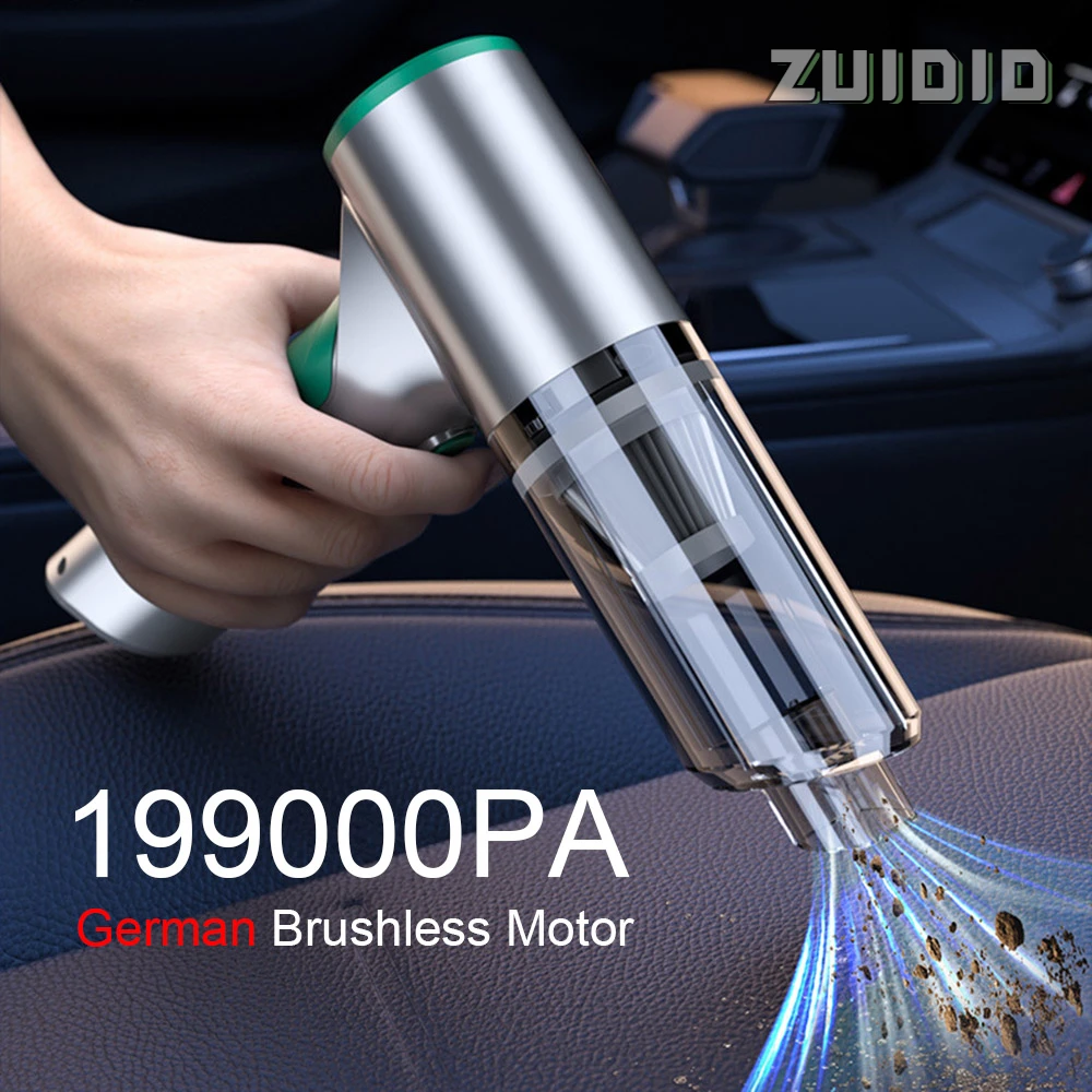 

199000PA Wireless Car Vacuum Cleaner Powerful Cleaning Products For Home Auto Handheld High-power Vacuum Cleaner Car Accessory