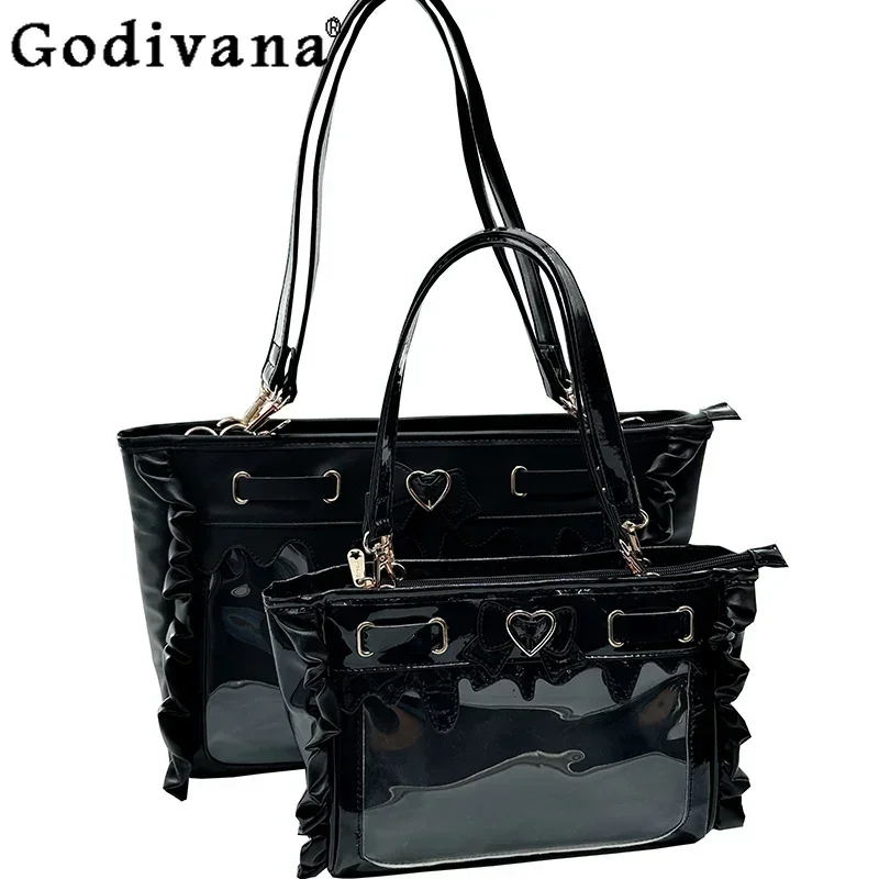 

Tote Transparent Itabag Fashion Casual Handbag Crossbody Elegant Commuter Shoulder Bag Bags for Women