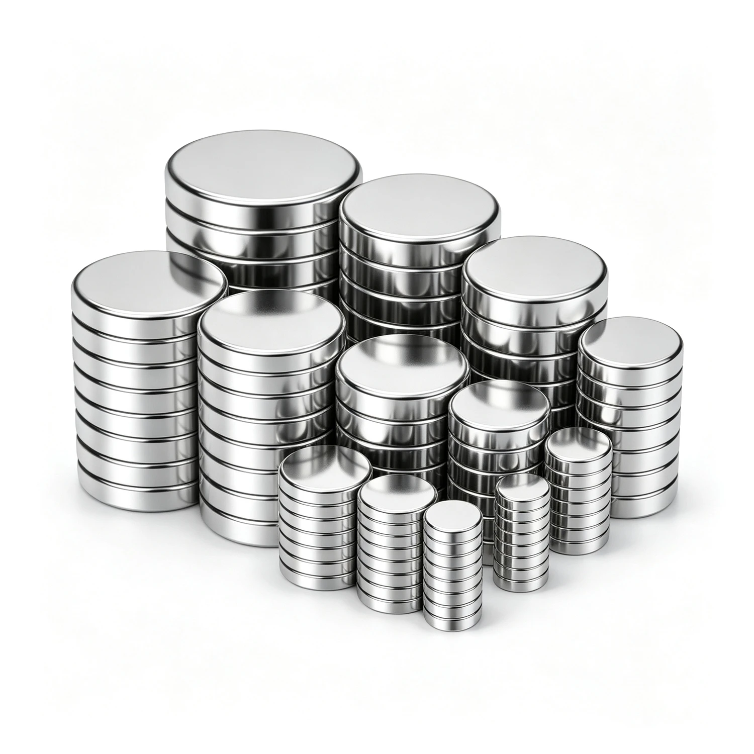 Super Strong Magnet Round Disc Blocks Rare Earth N42 Neodymium Magnet Fridge Crafts For Acoustic Field Electronics Aimant Imán