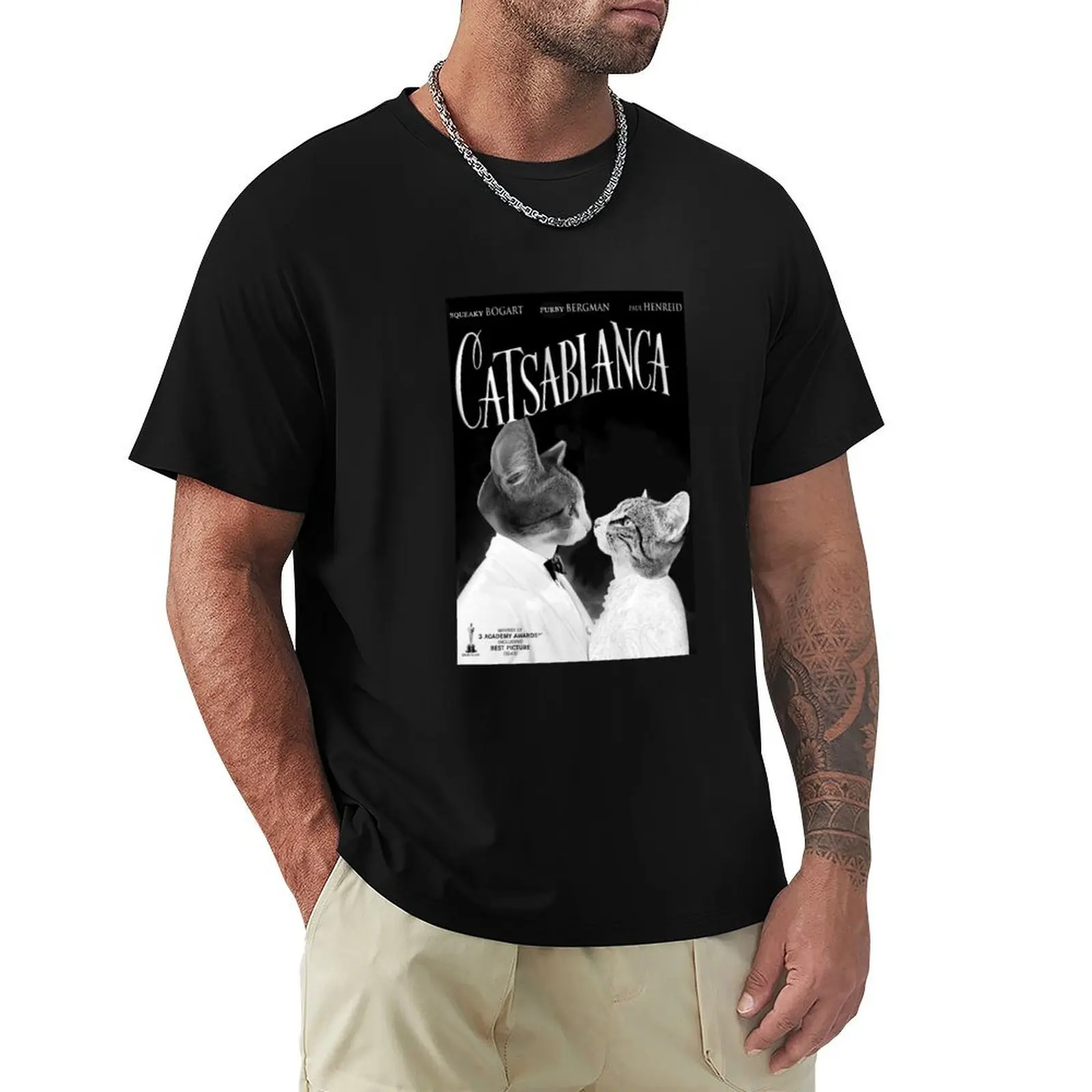 

Catsablanca starring Squeaky and Furby T-Shirt cute tops boys whites customizeds tee shirts for men