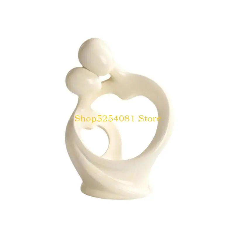 AXYC Abstract Human Form Sculpture Artistic Resin Figurine Home Decoration Accent For Bookshelfs Offices Desk Display
