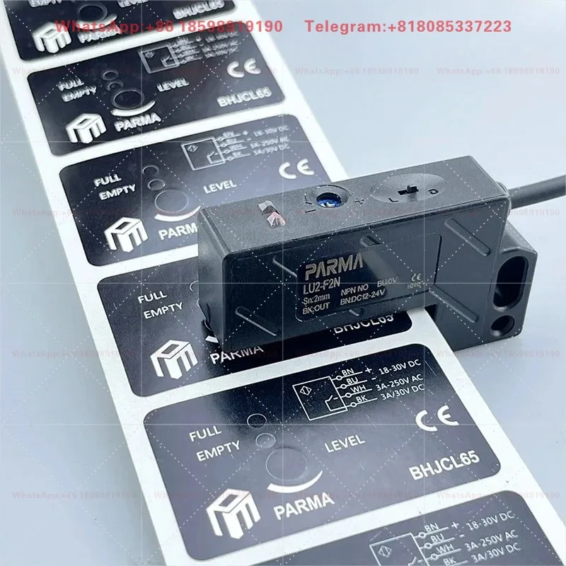 Labeling Machine Label Sensor Detects Transparent Non-Transparent Label Electric Eye Detection Sensor LU2-F2N