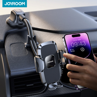 Joyroom Universal Car Phone Holder 360° Long Arm Rotatable Dashboard Cell Phone Mount Air Vent GPS Stand For iPhone Samsung