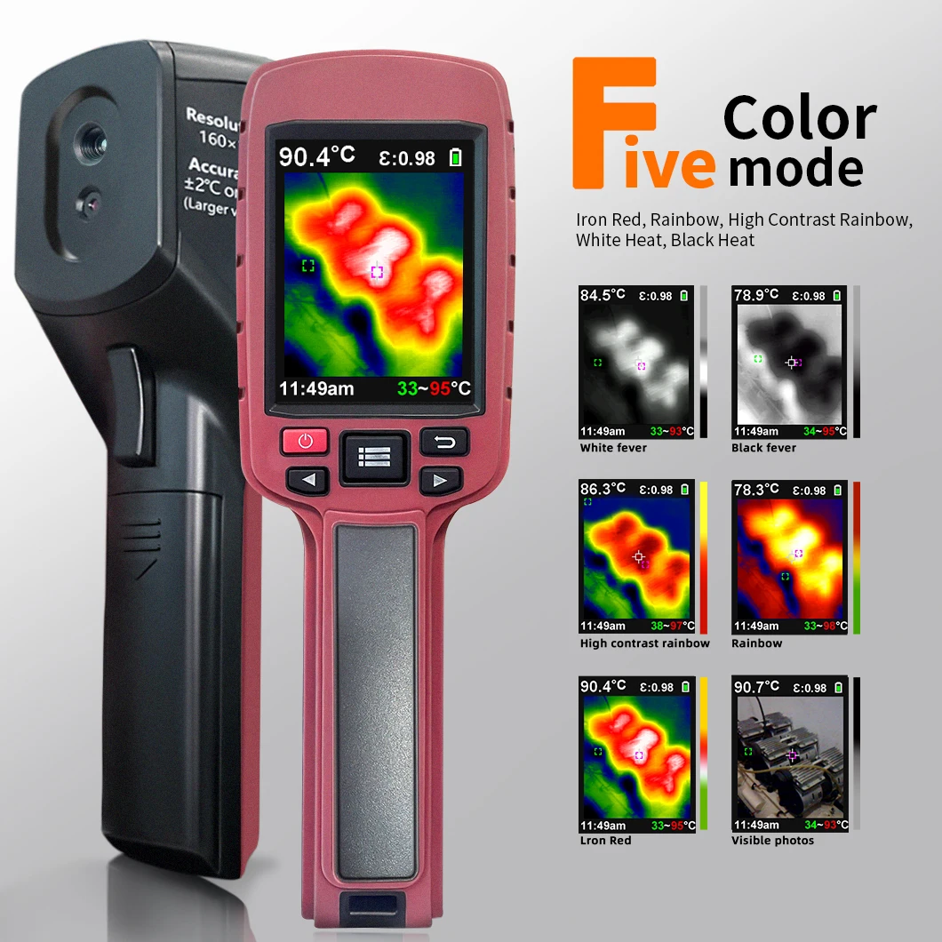 Hot sell Thermal Imager Camera 20-440C Laser Thermographic HD Resolution For Circuit PCB Repair Pipeline Detection Medical