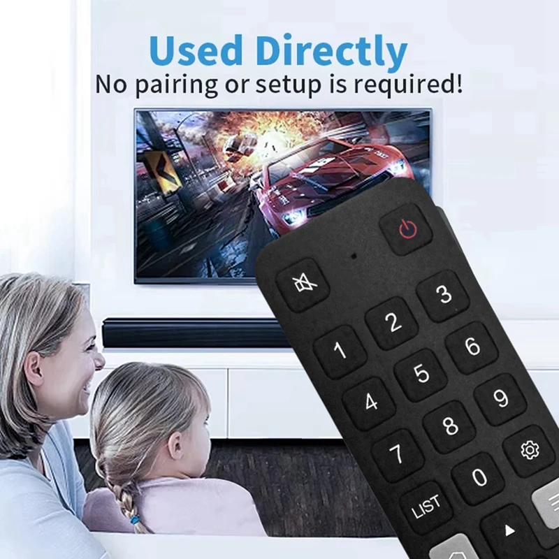 RC901V FMR6 リモコンを TCL 4K LED Android スマートテレビ 65P725 55C716 50P715 65P615 用に交換します。