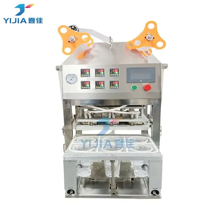 Plastic Bowl Sealing Machine Disposable Paper Bowl Sealer Cup and Box Sealing Machine