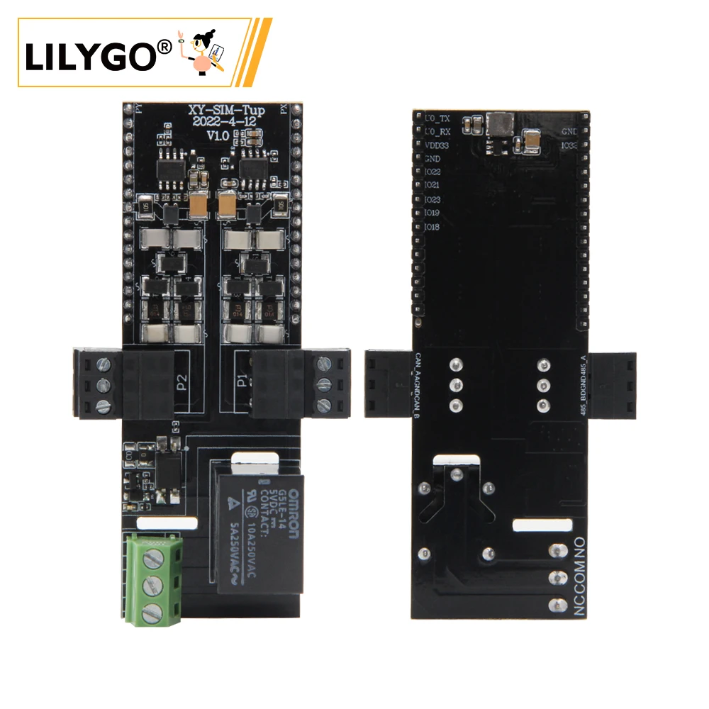 LILYGO T-SimHat CAN RS485 Relay 5 v optocoupler isolation module