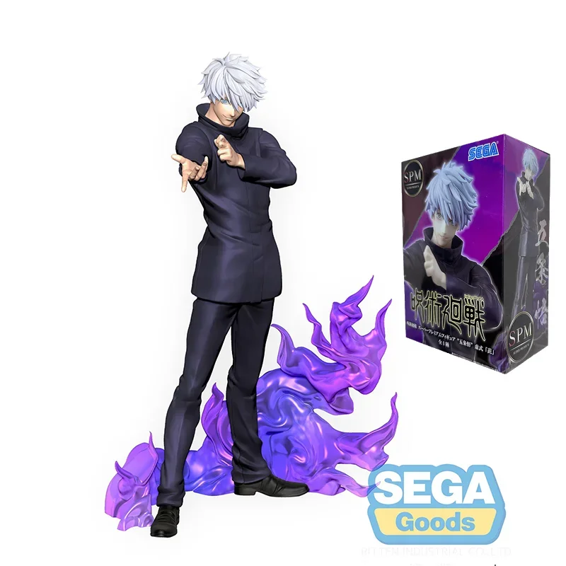 

Spot Direct Delivery SEGA Original Collectible Jujutsu Kaisen Anime Model SPM Gojo Satoru Action Figure Toys For Children