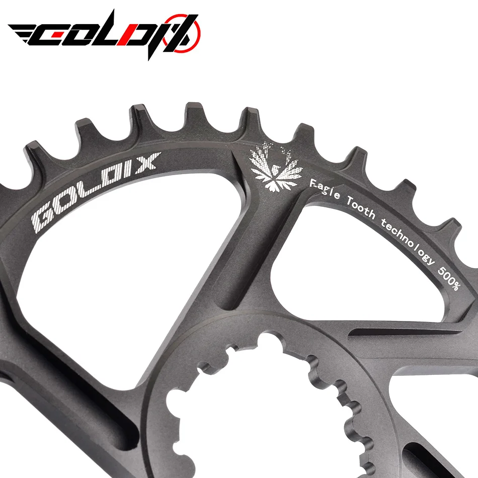 GOLDIX MTB Crankset CNC 170/175mm Bicycle MTB Crank 0/3/6degrees 30T 32T 34T 36T 38T Chainring Crown BB68/86 for Shimano SRAM