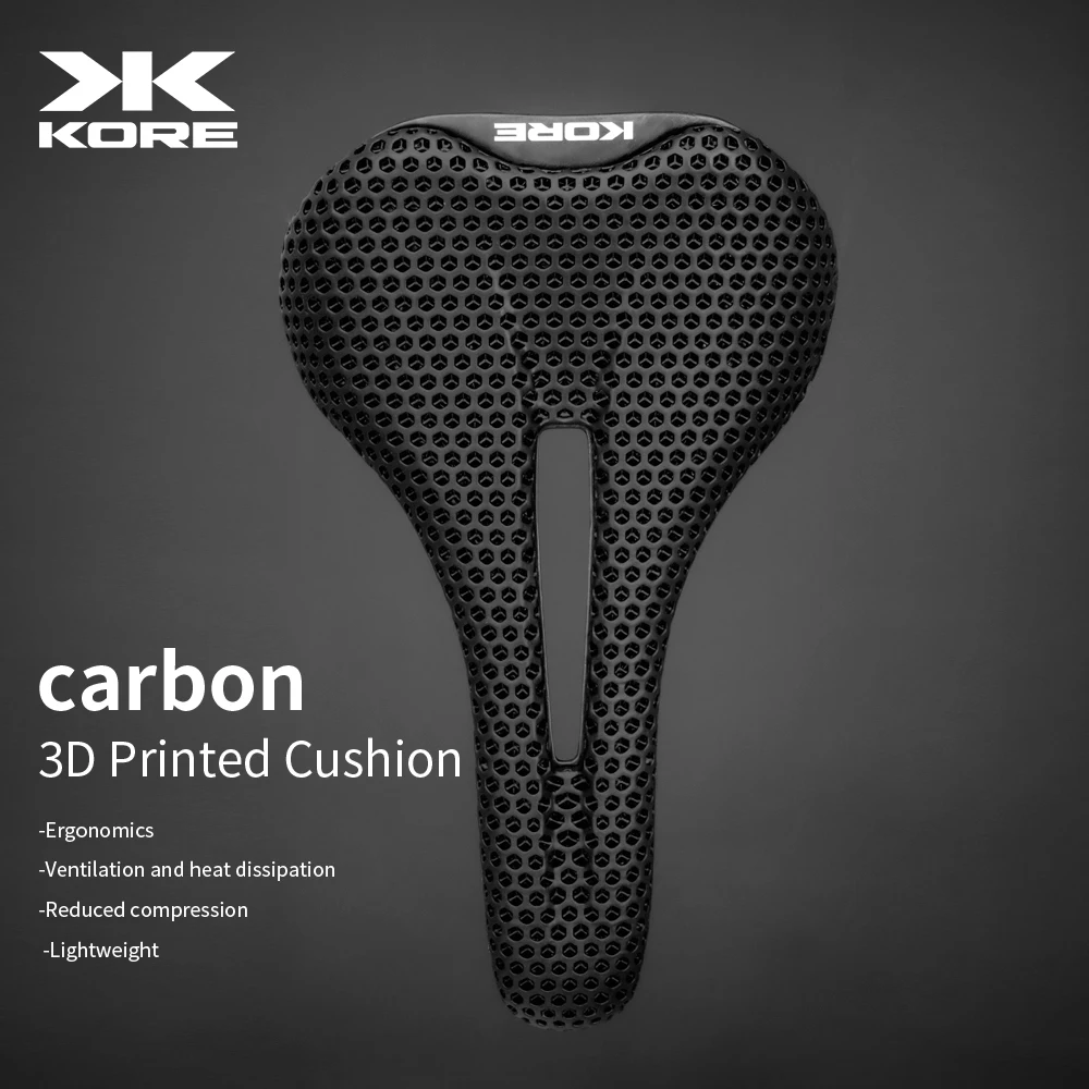 

Bicycle Corbon 3D Printed Bicycle Saddle Liquid Resins Bike Seat Cushion