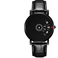 2024 new high-class sense of personality simple waterproof men's watch manufacturers belt wristwatch