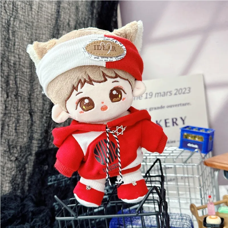 20cm Doll Clothes Outfit Casual Street Suit Dress Up Doll Accessoriescute Plush Doll  Change No Attribute Gift Toys in Stock