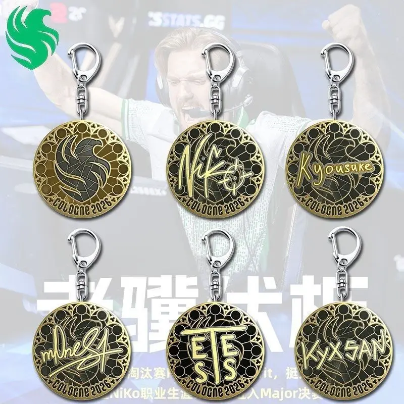 Porte-clés en acrylique signature Niko des Falcons de Cologne 2026 IEM, accessoires de sac signature M0nesy, cadeaux de collection pour fans et garçons