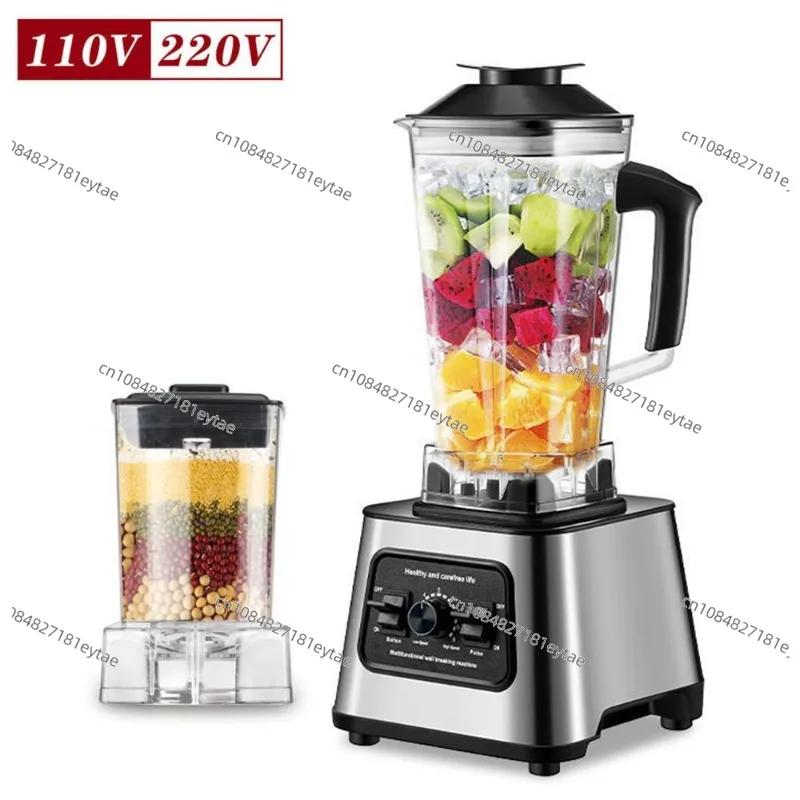 2.5L Automatic Wall Breaker Home Kitchen 2-in-1 Crushed Ice Cooker Blender Juicer