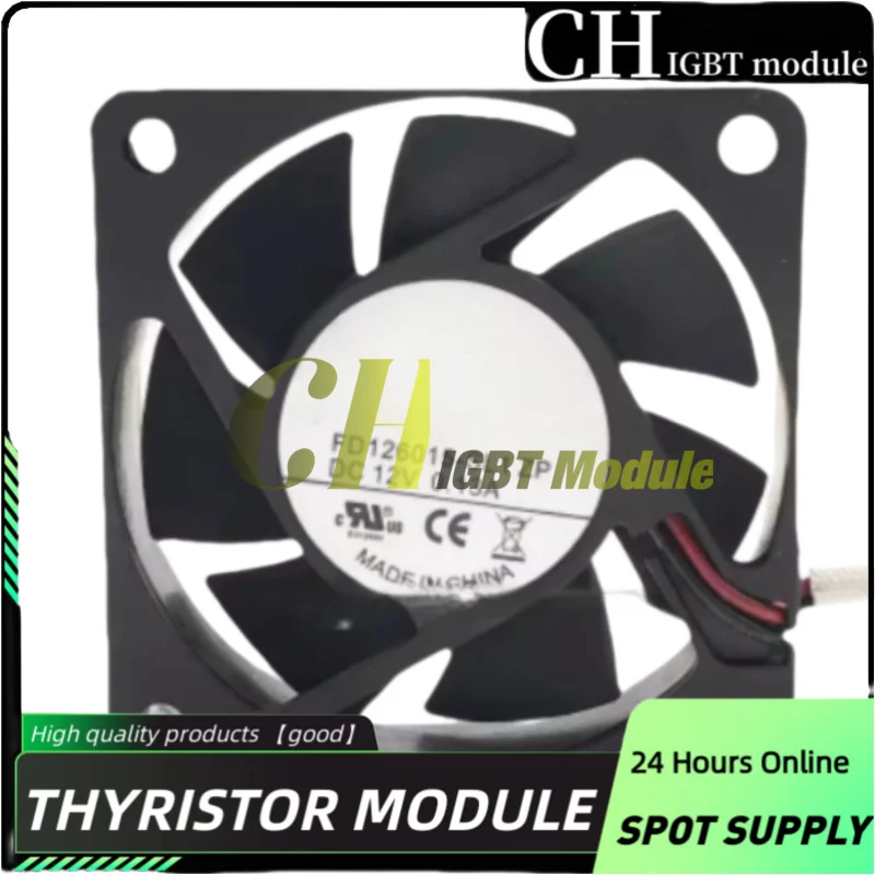 Original FD126015-SH1/SL1 ZP 12V 6cm DC Brushless Silent Fan