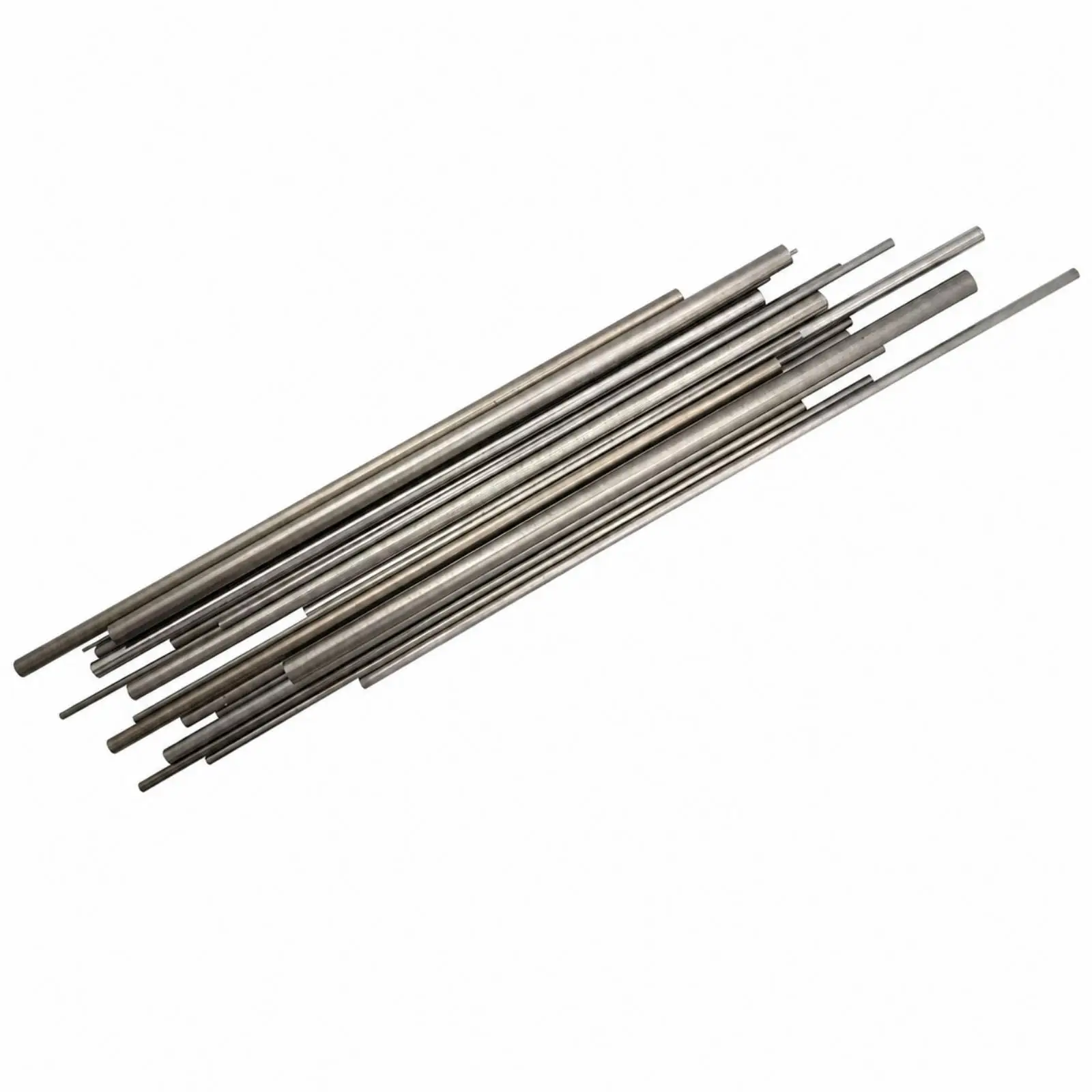 20 Pieces Stainless Steel Wire Wrapping Mandrel Set Assorted Sizes Jewelry Wire Wrapping Rod Set Craft Tools Smooth