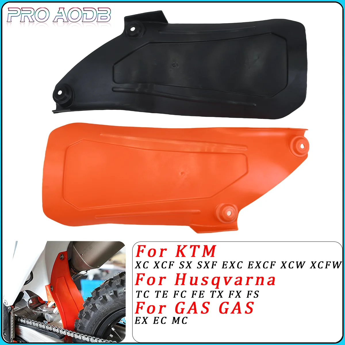 

Motorcycle Rear Fender Mudguard Plastic Kit Shock Absorber Air Box Mud Flap Splash Guard For KTM SX SXF XC XCF EXC XCFW 125-500