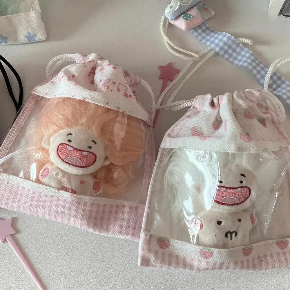 

Transparent Storage Bag Star Storage Case Doll Bag Jewelry Box Multifunctional Products Dustproof Supplies Useful Stationery Bag