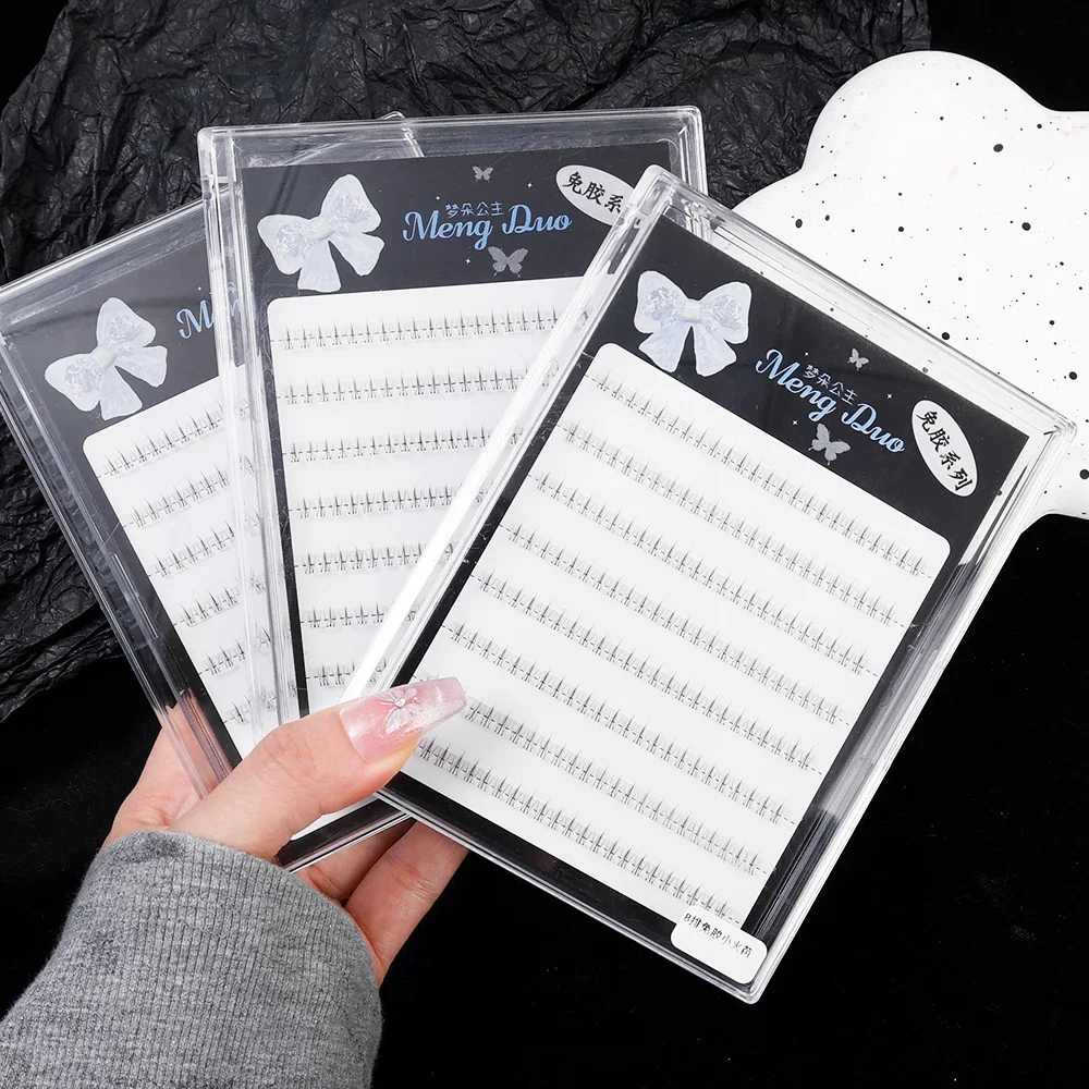 Manga dolne rzęsy 8/10 rzędów wróżka sztuczne rzęsy segmentowane naturalne pod rzęs dolne rzęsy makijaż narzędzie do makijażu rzęs