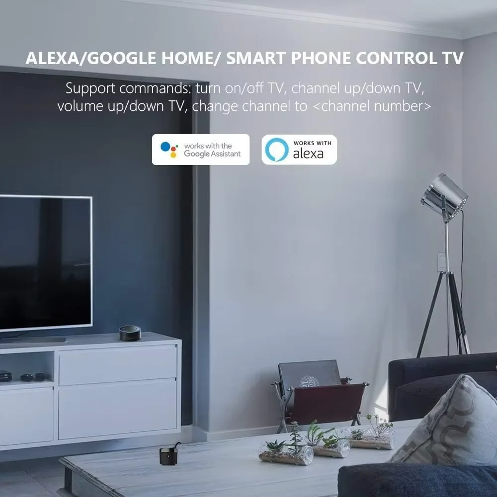 Broadlink RM4 ミニ HTS2 IR リモコン エアコン テレビ セットトップボックス 温度湿度センサー Google Home Alexa対応
