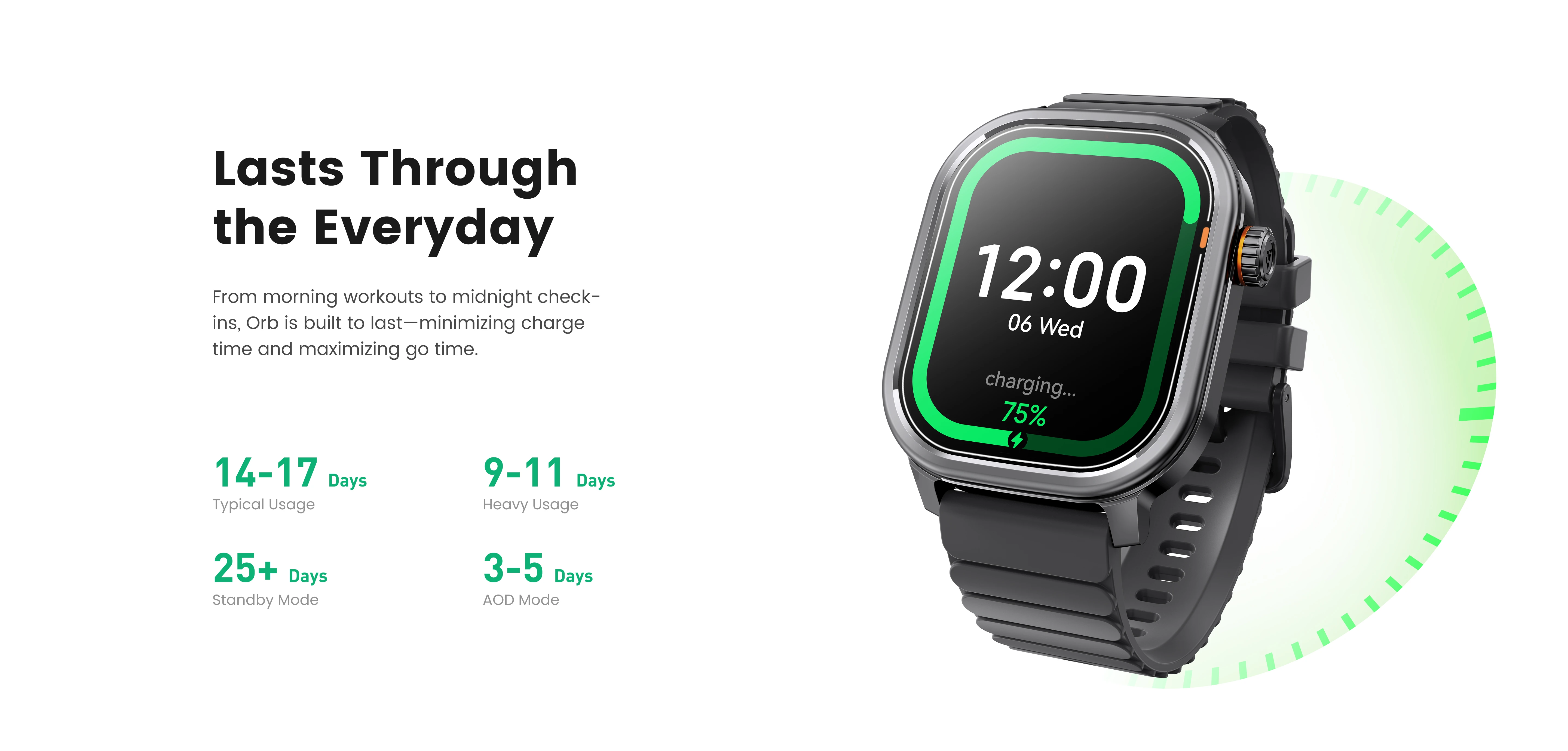 2025 KOSPET PULSE Herren- und Damen-Smartwatch, IP68, wasserdicht, BT-Anruf, 180 Freestyle-Trainingsmodi, genaue Gesundheits-Fitnessüberwachung – Detail 9