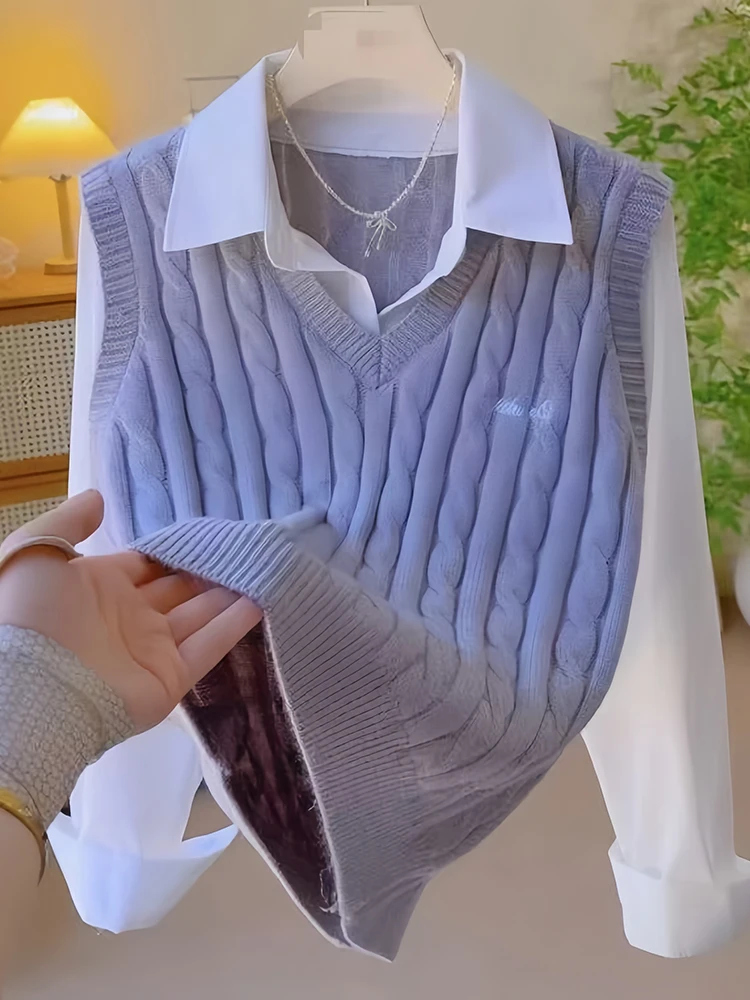 Faionable malha ne colete irt feminino outono nova cor sle blo casual solto ajuste respirável longo sve irt