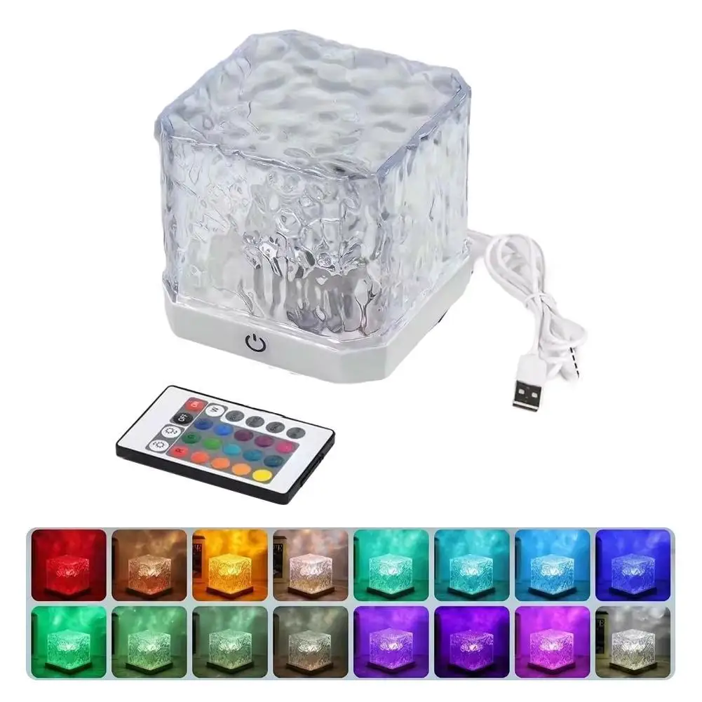 luz-noturna-com-efeito-de-ondas-de-Agua-rotativas-projetor-dinamico-de-16-cores-motor-silencioso-controle-remoto-e-por-toque-plug-usb-ambiente