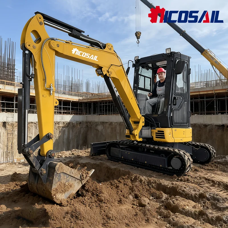 

Mini Excavator 3.5 Ton Compact 3 Ton Excavator Price Hydraulic New Crawler Mini Bagger EPA Engine Mini Excavator