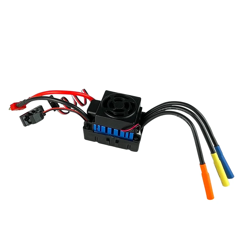

60A Бесщеточный ESC Электрический регулятор скорости 3A/5,6 В для 1/10 1/8 RC Car Monster Truck Crawler RC Boat Запчасти VRX H0082