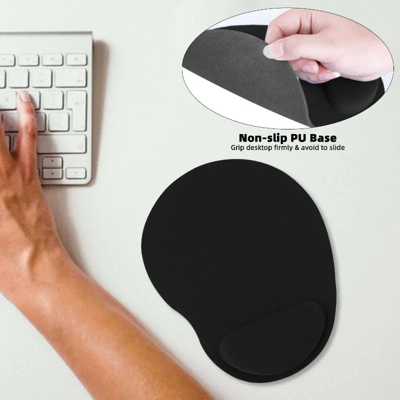 Wristband Mouse Pads Comfort Notebook Wrist Protection Mouse Pad for Keyboard Mouse Pc Laptop Sponge Desktop Pads Accessories