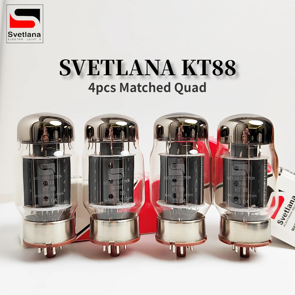 

SVETLANA KT88 Vacuum Tube HIFI Audio Valve Replace 6550 KT120 EL34 KT66 KT100 Electronic Tube Amplifier Kit DIY Matched Quad