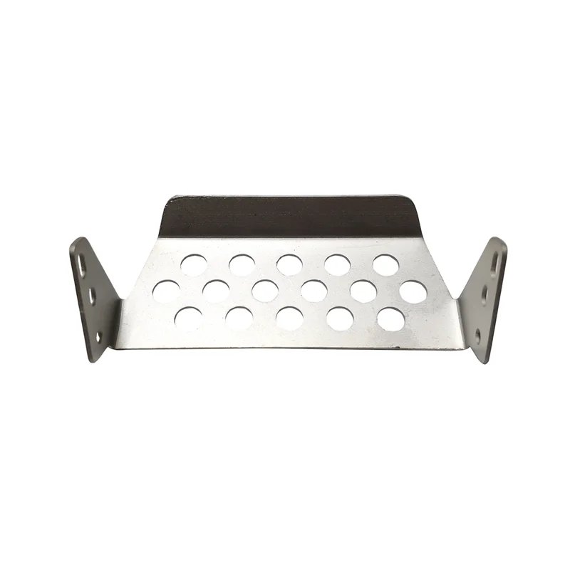 A63T-3X parachoques delantero inferior + eje + soporte de caja de cambios juego de placa de deslizamiento de protección para 1/10 RC Crawler AXIAL SCX10 II 90046 90047