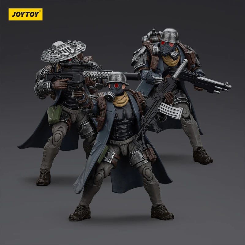 JOYTOY Dark Source, War Star Series Shadow Hunter Squad 3-person group 1:18 fully movable soldier model figure toy pre-sale