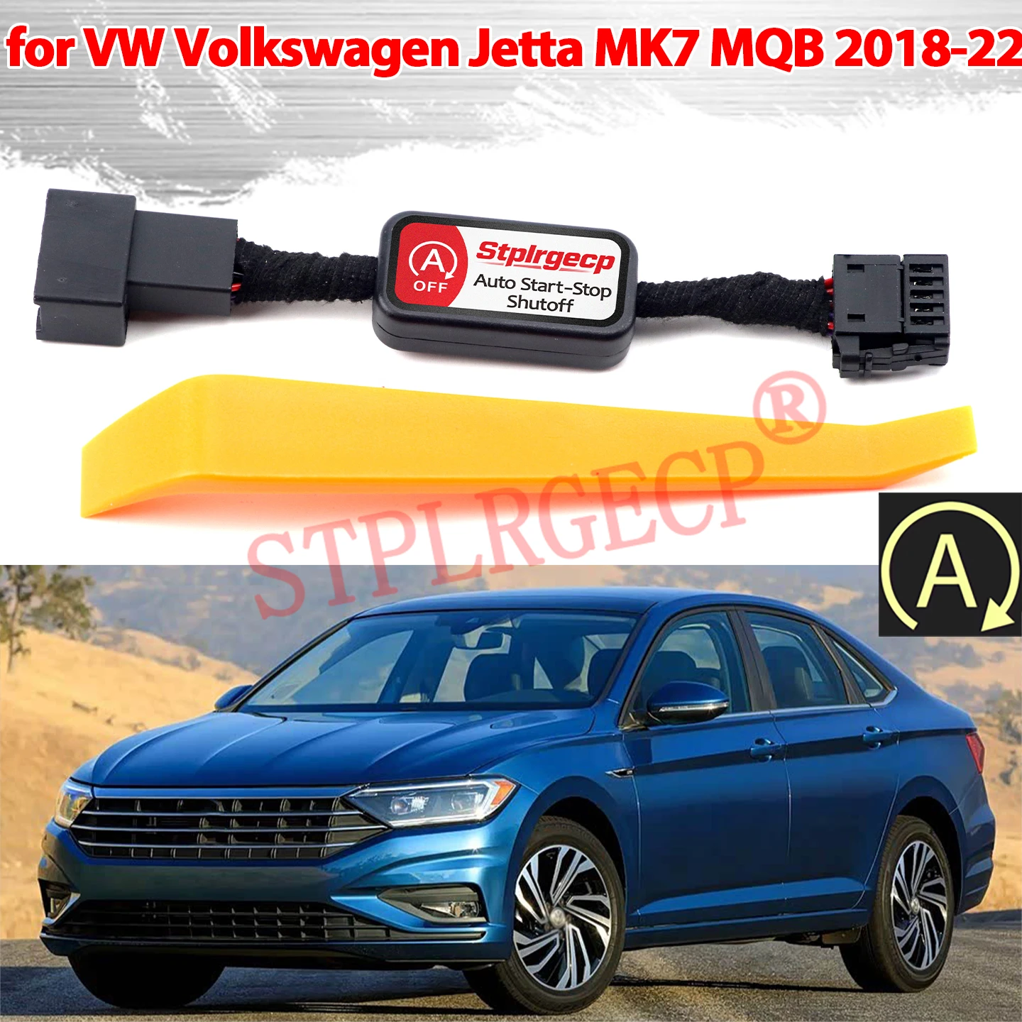 Auto Canceller Automatic Stop Start Engine System Eliminator Closer Cable for VW Volkswagen Jetta MK7 MQB 2018-2022