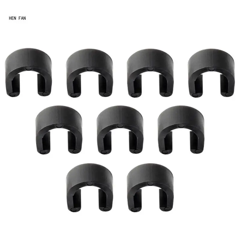 40Pcs of Pack Stylish Bike C-Clips & S-Hook Clips Bikes Brake Cable Fixed Clips M89D