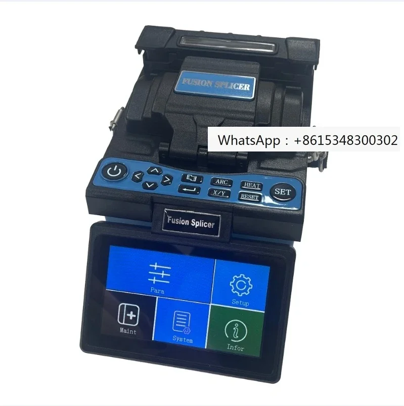 FTTH High Precision Core Alignment Optical Fiber Arc Fusion Splicer with Multi Language