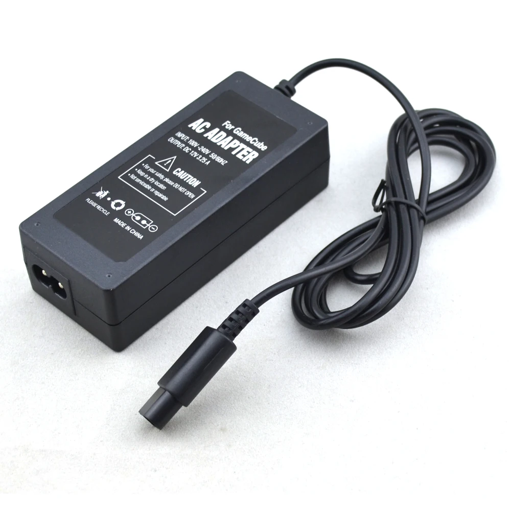 EU Plug Power Supply for GameCube video game console charger for NGC AC adapter 100-240V