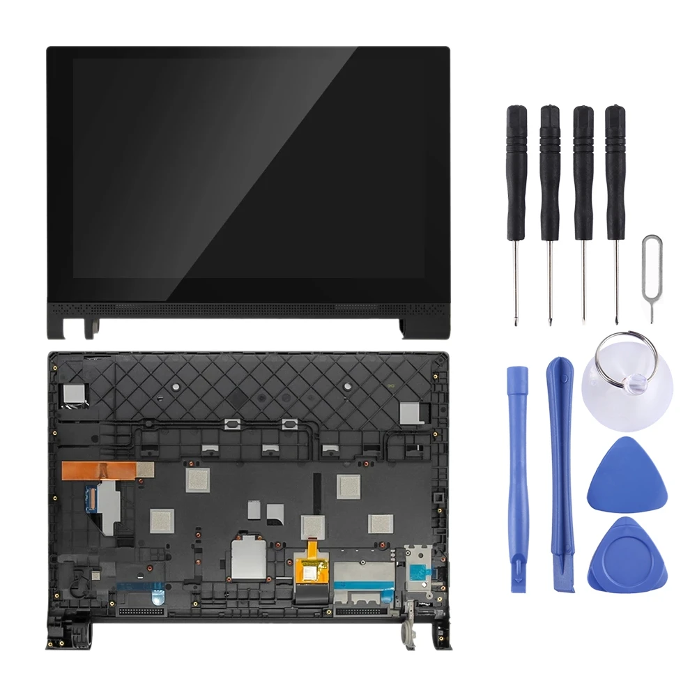 OEM LCD Screen for Lenovo YOGA Tab 3 10.1 YT3-X50F YT3-X50  Digitizer Full Assembly With Frame