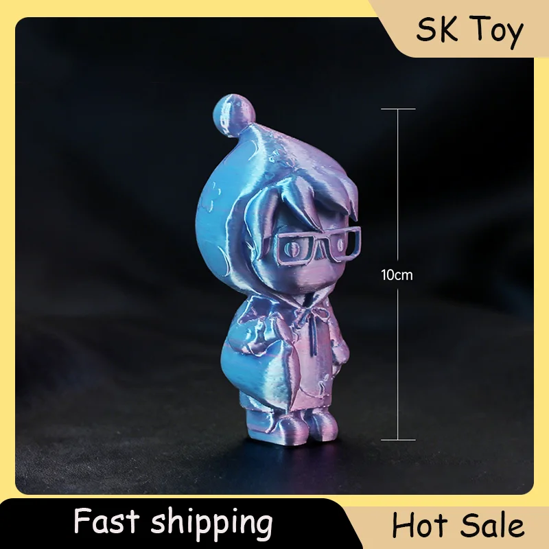 

10cm Delta Force Game Peripherals 3D Colorful LaXiaozhai Figurine Action Figure Game Character Model Ornament Collection Gifts