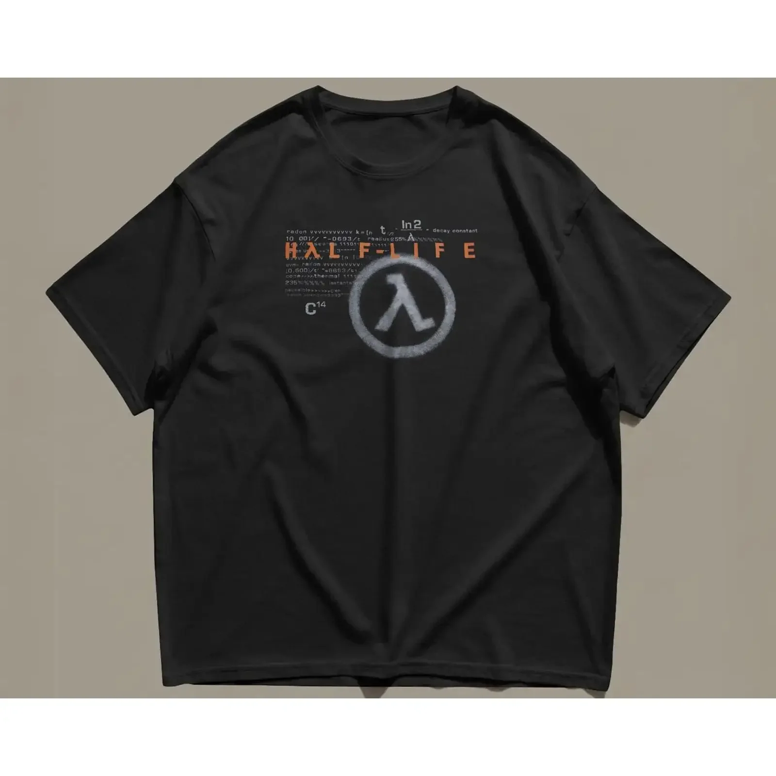 Half Life Lambda T Shirt Retro Gamer tee City 17 Sci Fi Dark y2k Gaming vintage Washed Breathable Stylish Comfortable