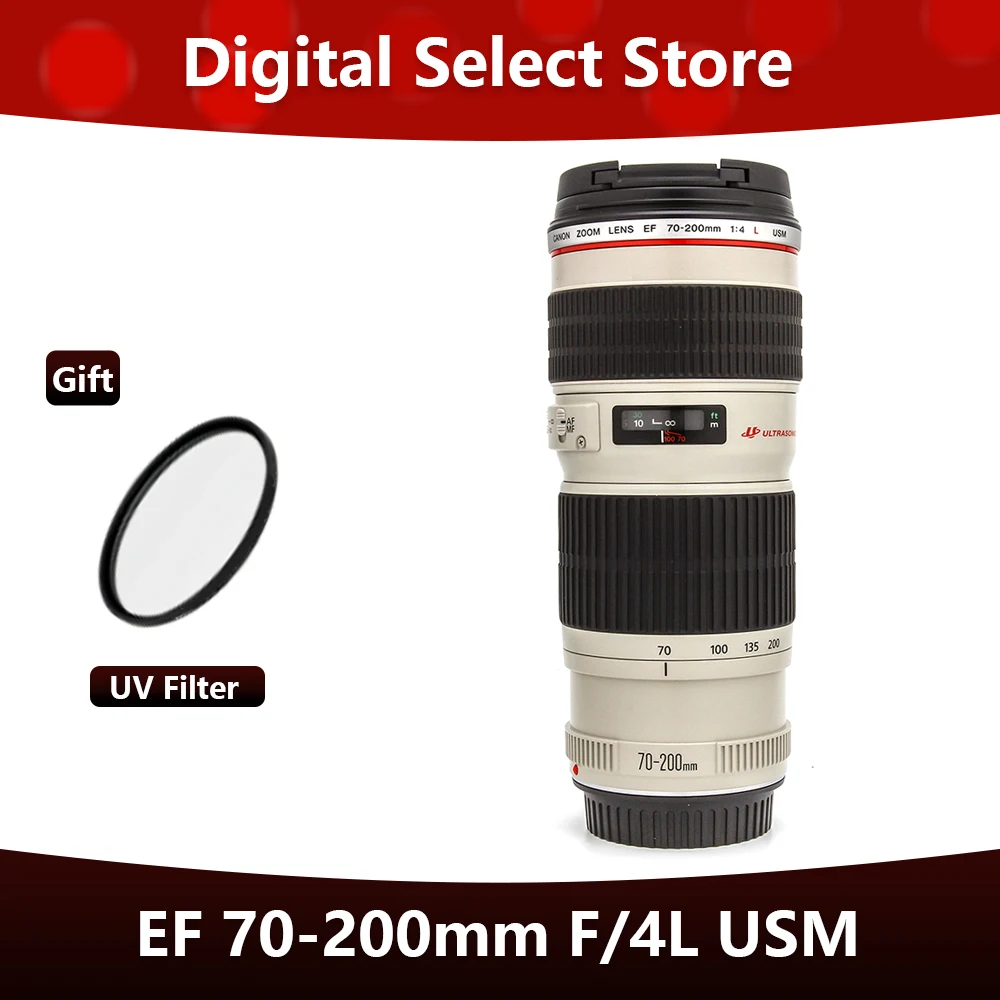 Canon EF 70-200mm f/4L USM Lens